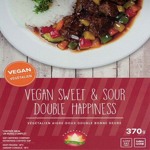 Vegan Sweet & Sour Beefy Bites with Rice 370g