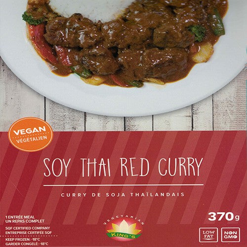 Vegan Thai Red Curry with Rice 370g – The Veggie Shop